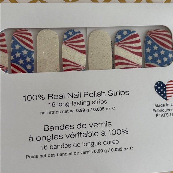 3 sets Color Street Patriotic Nail Strips Collection - Picture 3 of 5